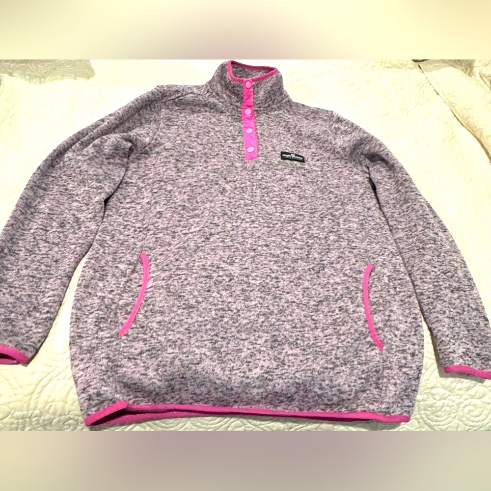 Simply Southern Pink Heather Pullover XL